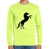 Cotton/Poly Long Sleeve Wicking T Shirt Thumbnail