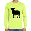 Cotton/Poly Long Sleeve Wicking T Shirt Thumbnail