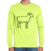 Cotton/Poly Long Sleeve Wicking T Shirt Thumbnail