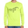 Cotton/Poly Long Sleeve Wicking T Shirt Thumbnail