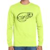 Cotton/Poly Long Sleeve Wicking T Shirt Thumbnail