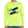Cotton/Poly Long Sleeve Wicking T Shirt Thumbnail