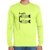 Cotton/Poly Long Sleeve Wicking T Shirt Thumbnail