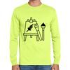 Cotton/Poly Long Sleeve Wicking T Shirt Thumbnail