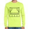 Cotton/Poly Long Sleeve Wicking T Shirt Thumbnail