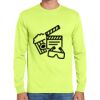 Cotton/Poly Long Sleeve Wicking T Shirt Thumbnail