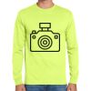 Cotton/Poly Long Sleeve Wicking T Shirt Thumbnail