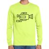 Cotton/Poly Long Sleeve Wicking T Shirt Thumbnail