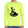 Cotton/Poly Long Sleeve Wicking T Shirt Thumbnail