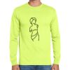 Cotton/Poly Long Sleeve Wicking T Shirt Thumbnail