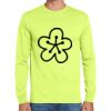 Cotton/Poly Long Sleeve Wicking T Shirt Thumbnail