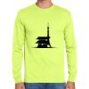 Cotton/Poly Long Sleeve Wicking T Shirt Thumbnail