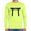Cotton/Poly Long Sleeve Wicking T Shirt Thumbnail