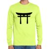 Cotton/Poly Long Sleeve Wicking T Shirt Thumbnail