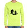 Cotton/Poly Long Sleeve Wicking T Shirt Thumbnail