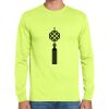 Cotton/Poly Long Sleeve Wicking T Shirt Thumbnail