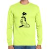 Cotton/Poly Long Sleeve Wicking T Shirt Thumbnail