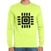 Cotton/Poly Long Sleeve Wicking T Shirt Thumbnail