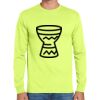 Cotton/Poly Long Sleeve Wicking T Shirt Thumbnail