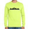 Cotton/Poly Long Sleeve Wicking T Shirt Thumbnail
