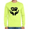 Cotton/Poly Long Sleeve Wicking T Shirt Thumbnail