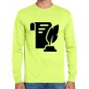 Cotton/Poly Long Sleeve Wicking T Shirt Thumbnail