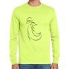 Cotton/Poly Long Sleeve Wicking T Shirt Thumbnail