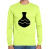Cotton/Poly Long Sleeve Wicking T Shirt Thumbnail