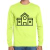 Cotton/Poly Long Sleeve Wicking T Shirt Thumbnail