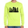 Cotton/Poly Long Sleeve Wicking T Shirt Thumbnail