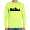 Cotton/Poly Long Sleeve Wicking T Shirt Thumbnail