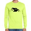 Cotton/Poly Long Sleeve Wicking T Shirt Thumbnail