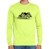 Cotton/Poly Long Sleeve Wicking T Shirt Thumbnail