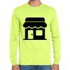 Cotton/Poly Long Sleeve Wicking T Shirt Thumbnail