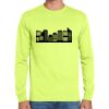 Cotton/Poly Long Sleeve Wicking T Shirt Thumbnail