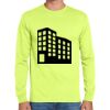 Cotton/Poly Long Sleeve Wicking T Shirt Thumbnail