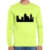 Cotton/Poly Long Sleeve Wicking T Shirt Thumbnail