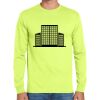 Cotton/Poly Long Sleeve Wicking T Shirt Thumbnail