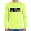 Cotton/Poly Long Sleeve Wicking T Shirt Thumbnail