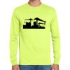 Cotton/Poly Long Sleeve Wicking T Shirt Thumbnail