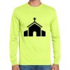 Cotton/Poly Long Sleeve Wicking T Shirt Thumbnail