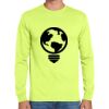 Cotton/Poly Long Sleeve Wicking T Shirt Thumbnail