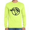 Cotton/Poly Long Sleeve Wicking T Shirt Thumbnail