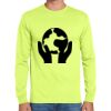 Cotton/Poly Long Sleeve Wicking T Shirt Thumbnail