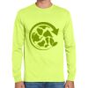 Cotton/Poly Long Sleeve Wicking T Shirt Thumbnail