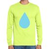 Cotton/Poly Long Sleeve Wicking T Shirt Thumbnail
