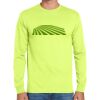 Cotton/Poly Long Sleeve Wicking T Shirt Thumbnail