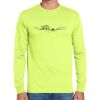 Cotton/Poly Long Sleeve Wicking T Shirt Thumbnail