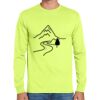 Cotton/Poly Long Sleeve Wicking T Shirt Thumbnail