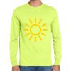 Cotton/Poly Long Sleeve Wicking T Shirt Thumbnail